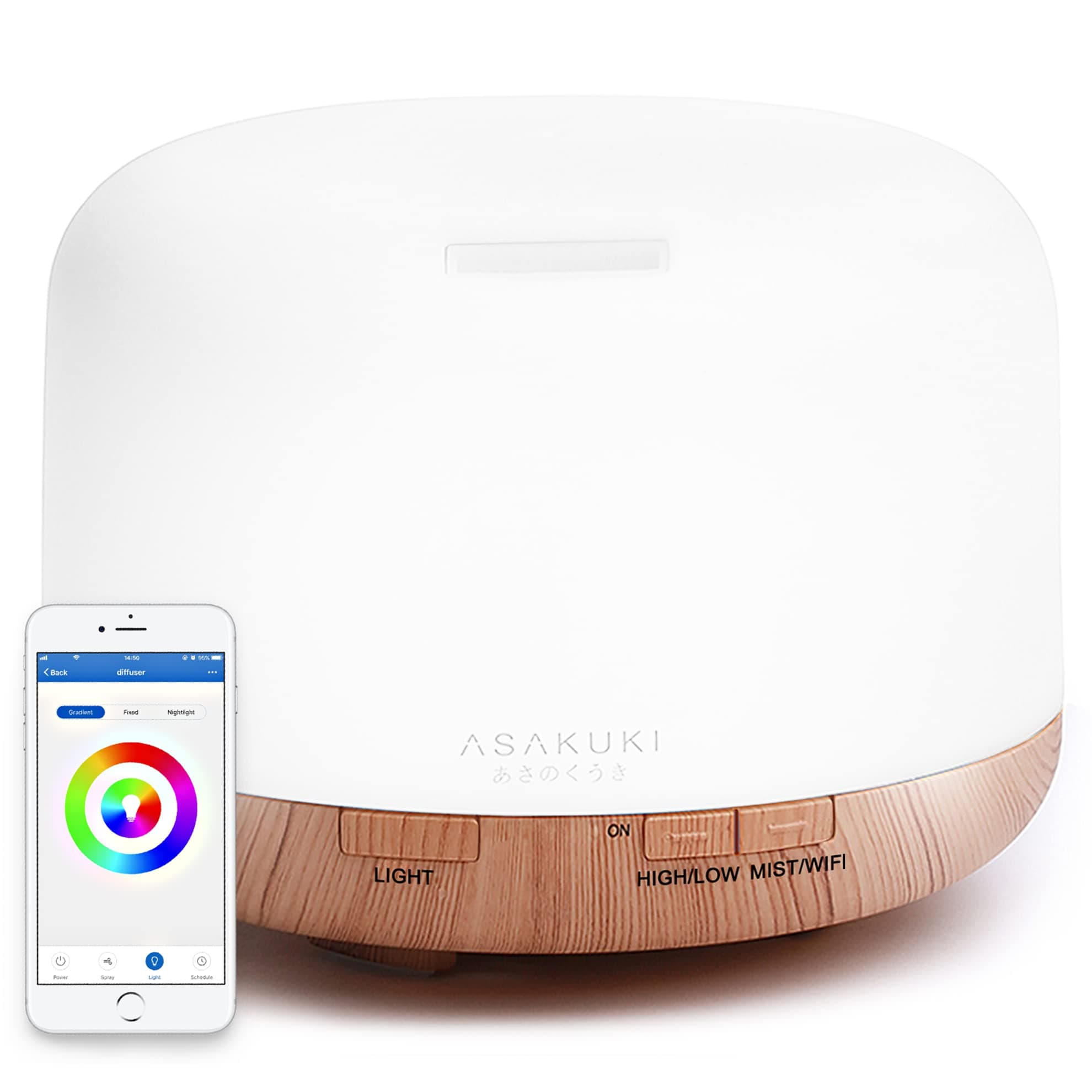 ASAKUKI Smart Wi-Fi Essential Oil Diffuser: The Future of Home Aromatherapy